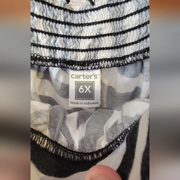 Old Navy Carters  Girls Summer Tank Tops Stripes 2 For 1 Size 6/7 - Picture 6 of 9